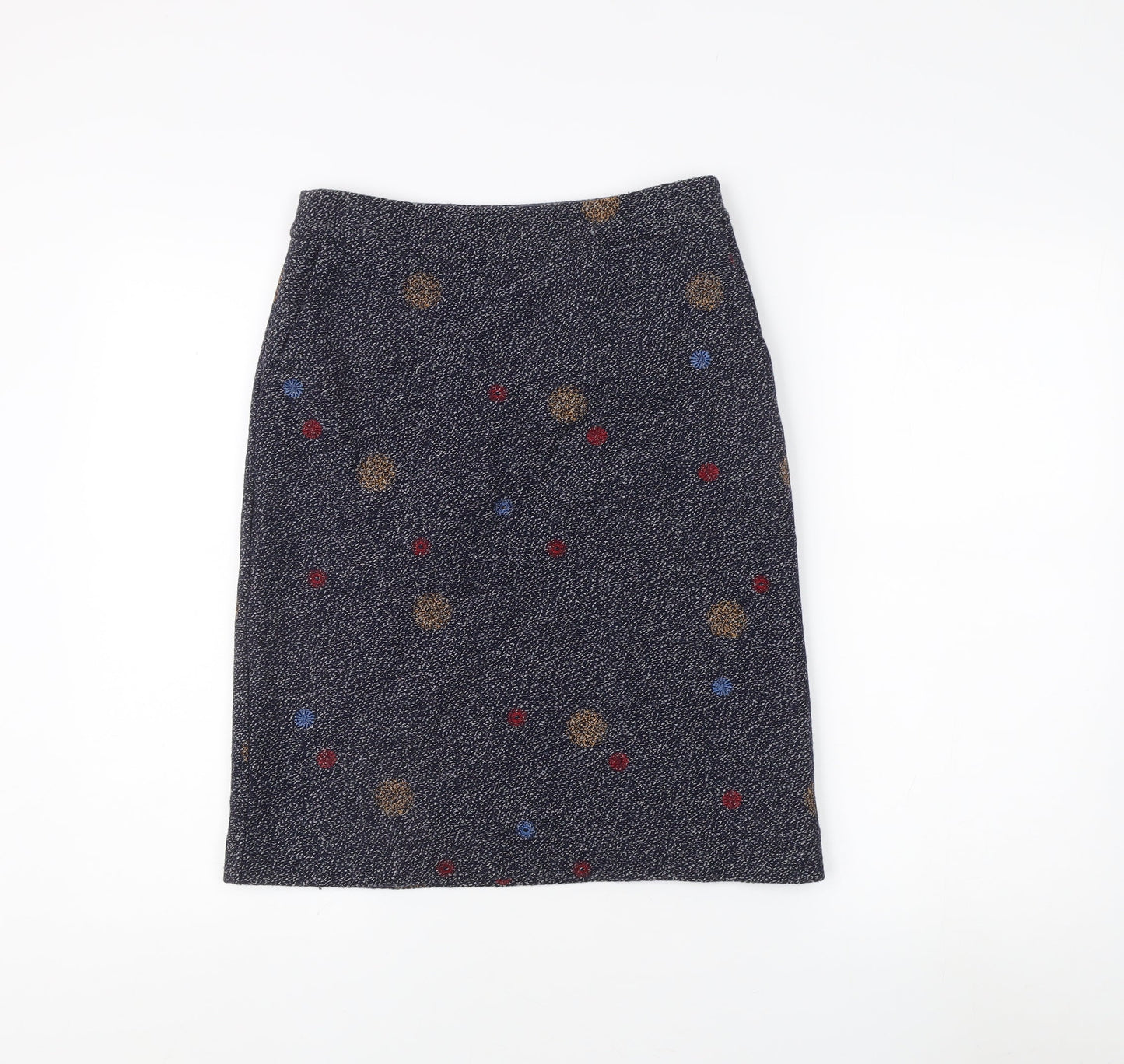 White Stuff Women's Polka Dot Pencil Skirt Size 6