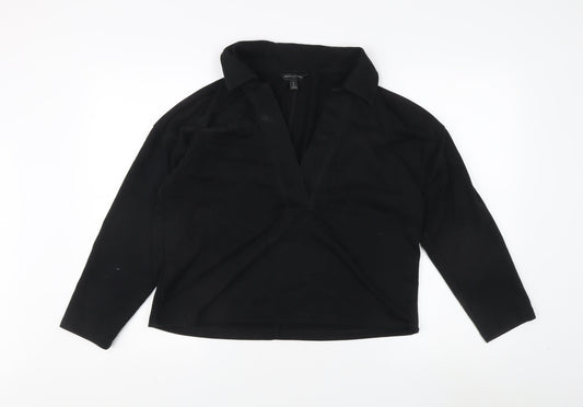 Banana Republic Women's Black Long Sleeve Blouse Size S
