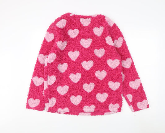 Disney Women's Pink Fleece Jumper, Size 10-12