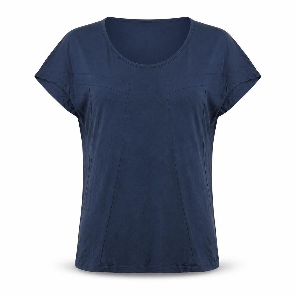 Warehouse Women's Blue T-Shirt Size 10