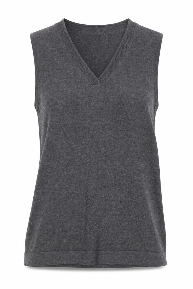 Womens UK Size M Austin Reed Grey Viscose Blend Tank
