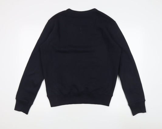 French Connection Men’s Black S Pullover Sweatshirt
