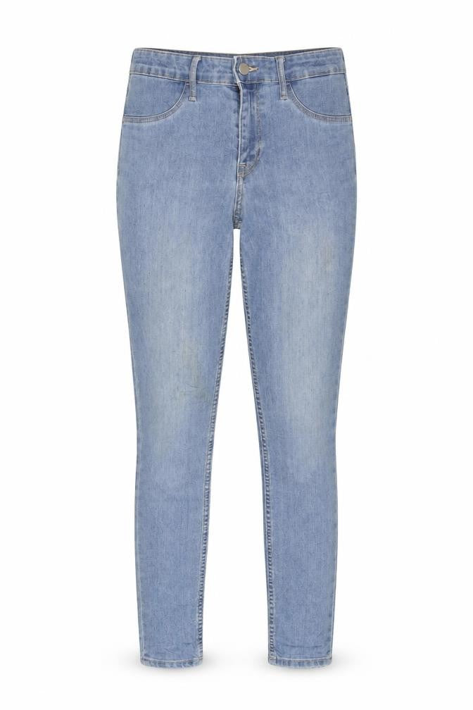 H&M Women's Blue Ankle Jeans, Size 28, Regular Fit