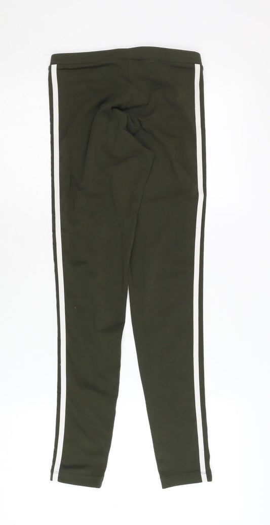 Adidas Women's Green XS Leggings for Gym & Running