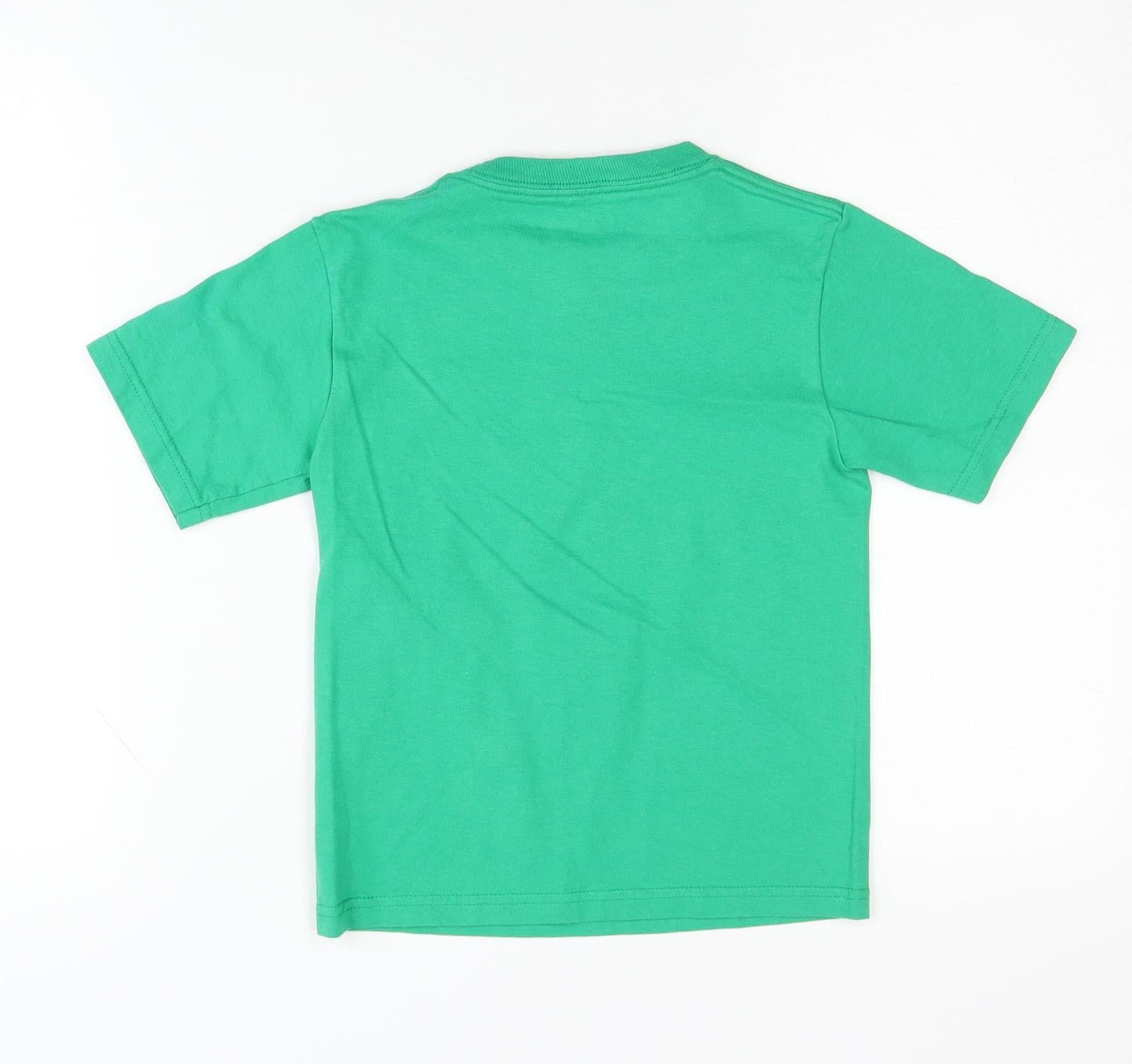Champion Boys Green Graphic Print T-Shirt XS 4-5 Years