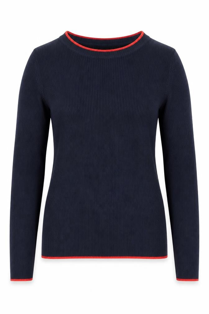 Front view of Jacqueline de Yong Women's Black jumper L