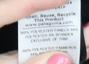Patagonia Women's XS Black & Purple Fleece Jacket