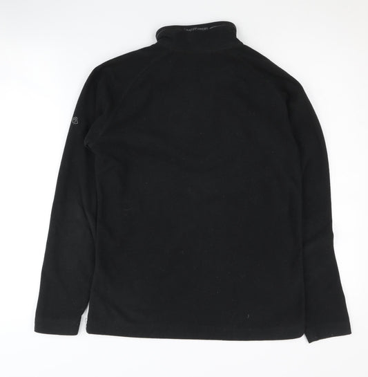 Craghoppers Women's Black Fleece Sweatshirt, Size 8, Hiking