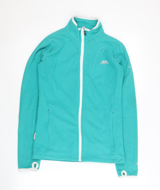 Trespass Womens Blue XS Fleece Jacket Casual Winter
