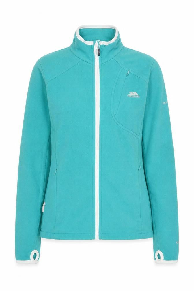 Womens UK Size XS Regular Trespass Blue Polyester Jacket