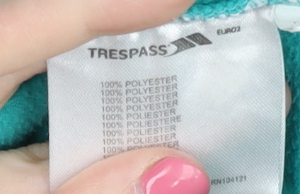 Trespass Womens Blue XS Fleece Jacket Casual Winter