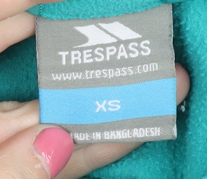 Trespass Womens Blue XS Fleece Jacket Casual Winter