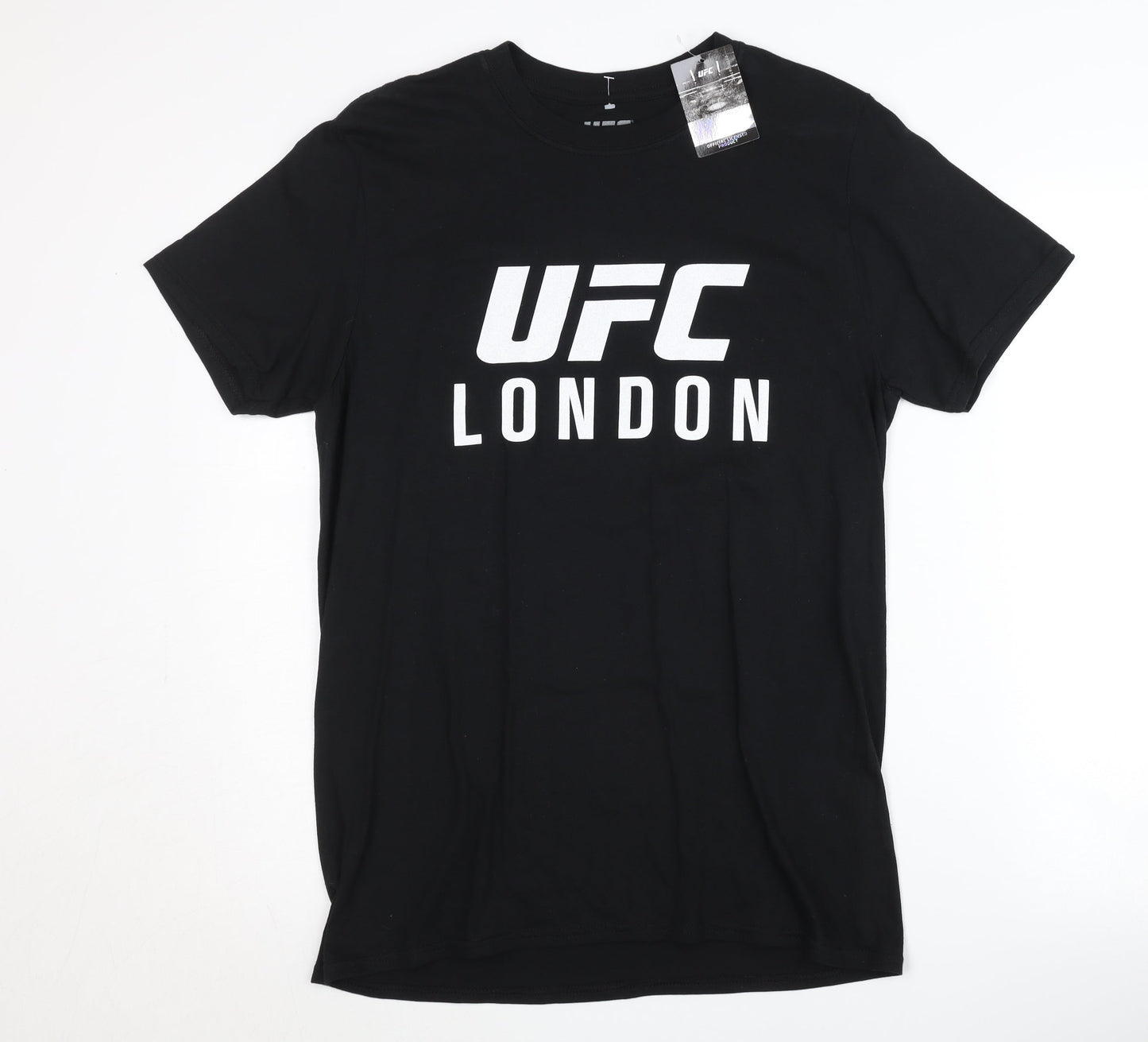UFC Men's Black Graphic Print T-Shirt M Sports