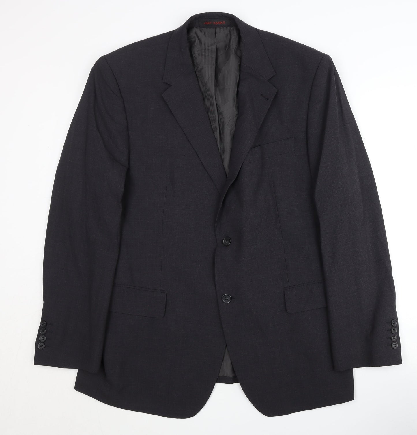 Jeff Banks Men’s Grey Blazer Regular Fit 44