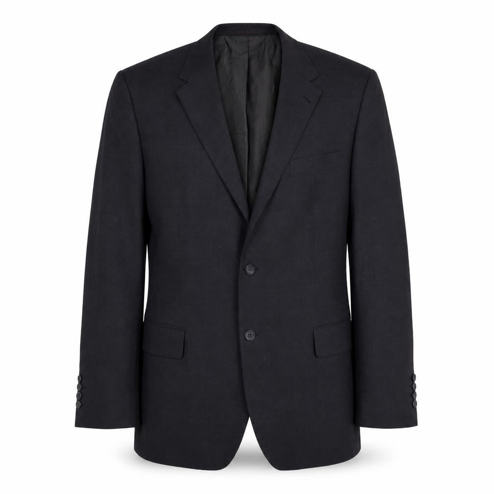 Mens 44 Chest Regular Jeff Banks Grey Two-Button Blazer