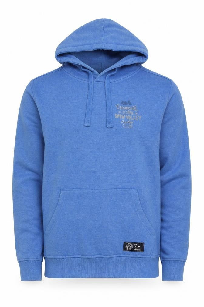 Mens UK M Regular Tog Twenty Four Blue Pullover Hoodie