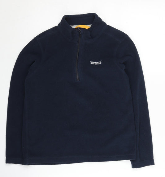 Regatta Boys Blue Fleece Pullover Sweatshirt Size 13