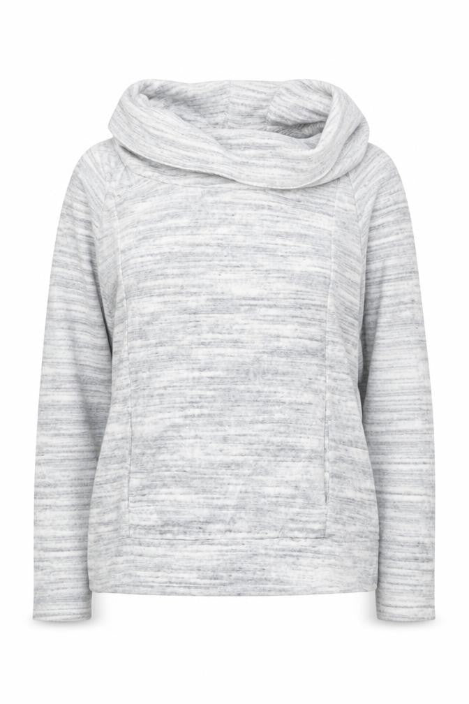 Womens UK L Relaxed Tommy Hilfiger Grey Pullover Hoodie