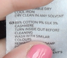 Jeff Banks Men’s Red V-Neck Cashmere Blend Jumper M