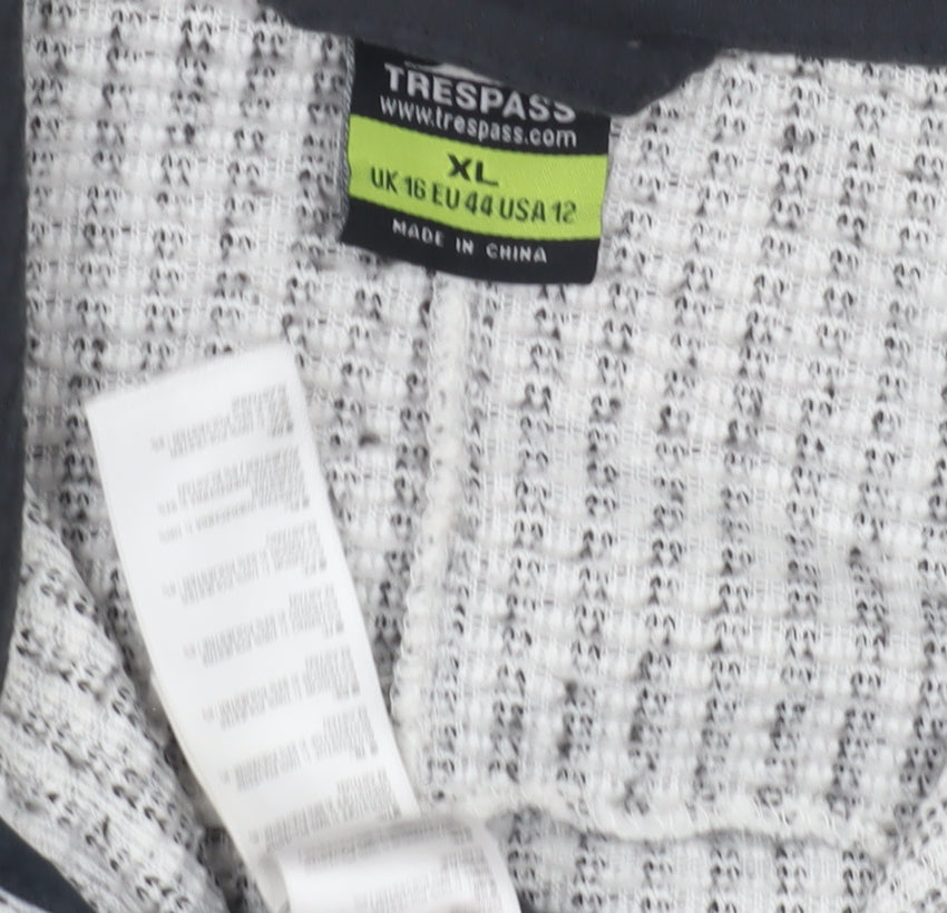 Trespass Women's Grey XL Mid-Length Jacket