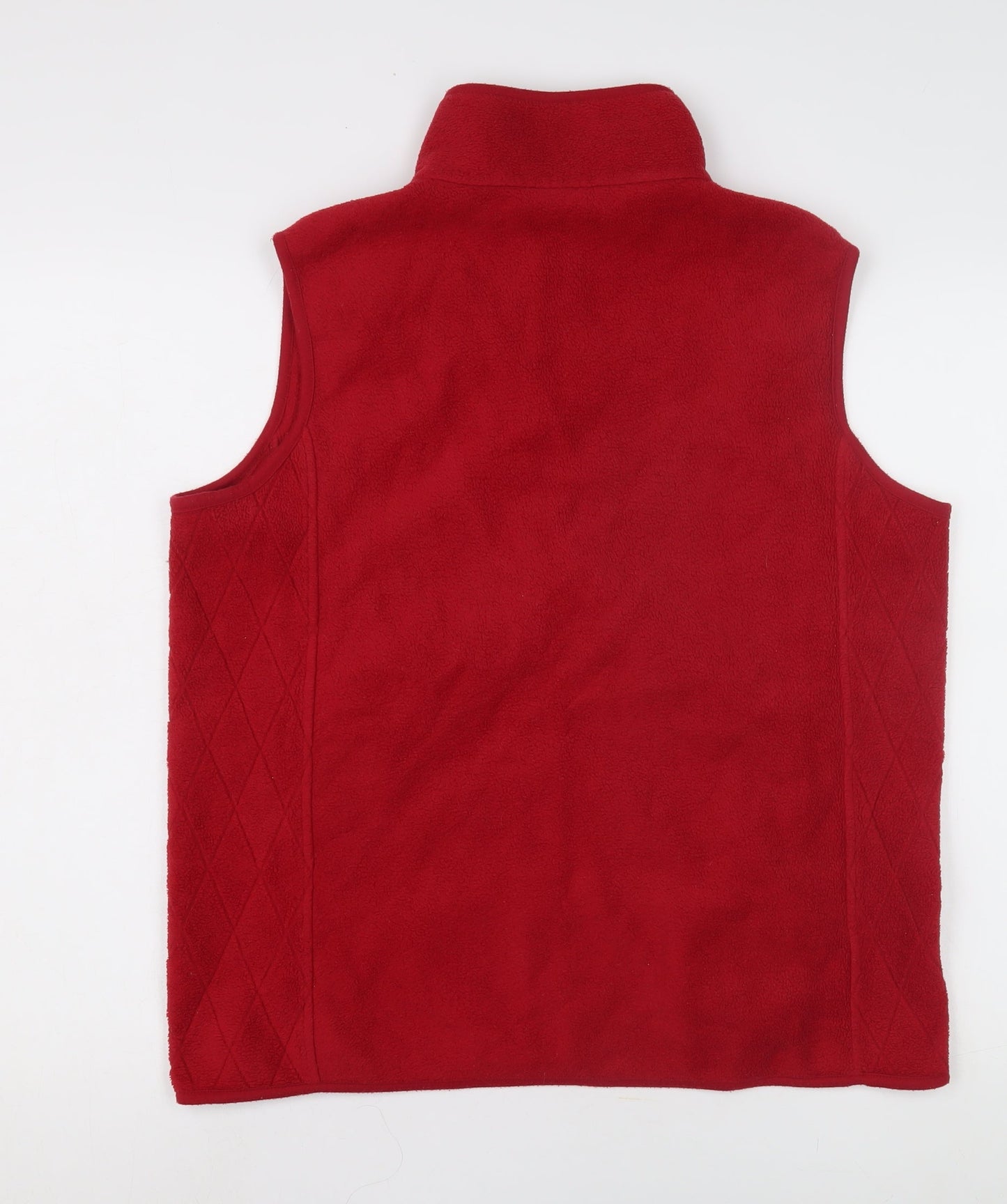 Isabelle Women's Red Fleece Waistcoat Size 14