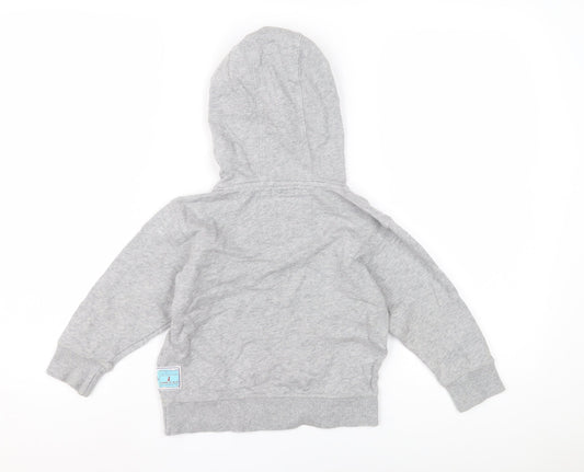 Mandarcy Boys Grey Pullover Hoodie, Age 2-3 Years, Surf Theme