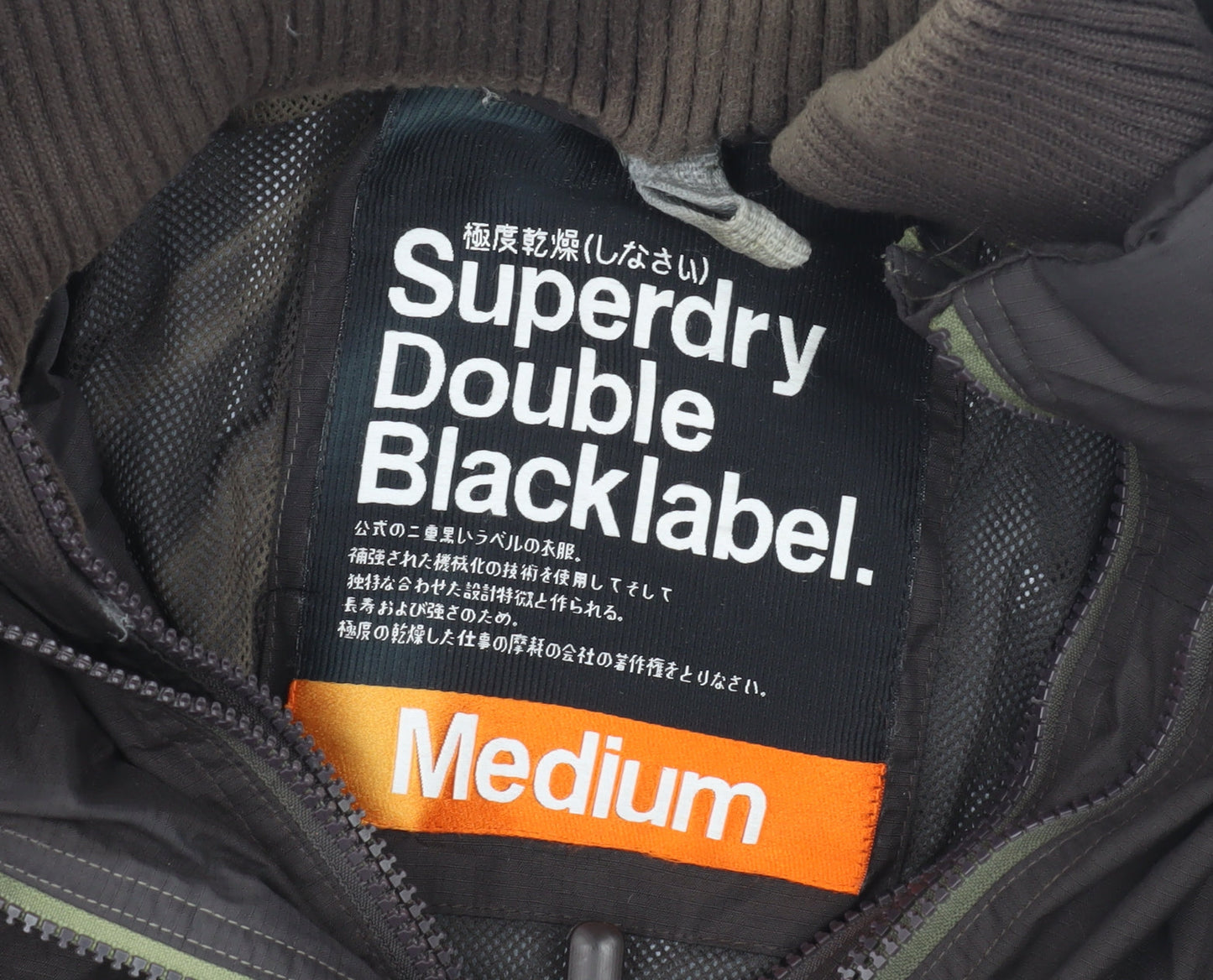 Superdry Men's Black Medium Basic Jacket