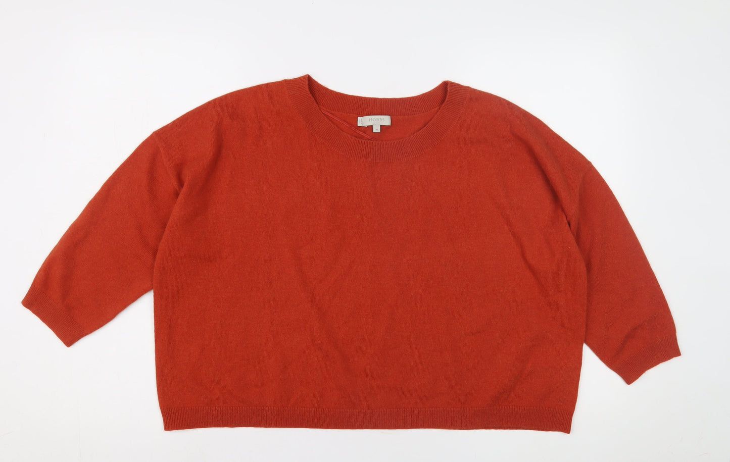 Hobbs Women's Red Pullover Jumper Size M