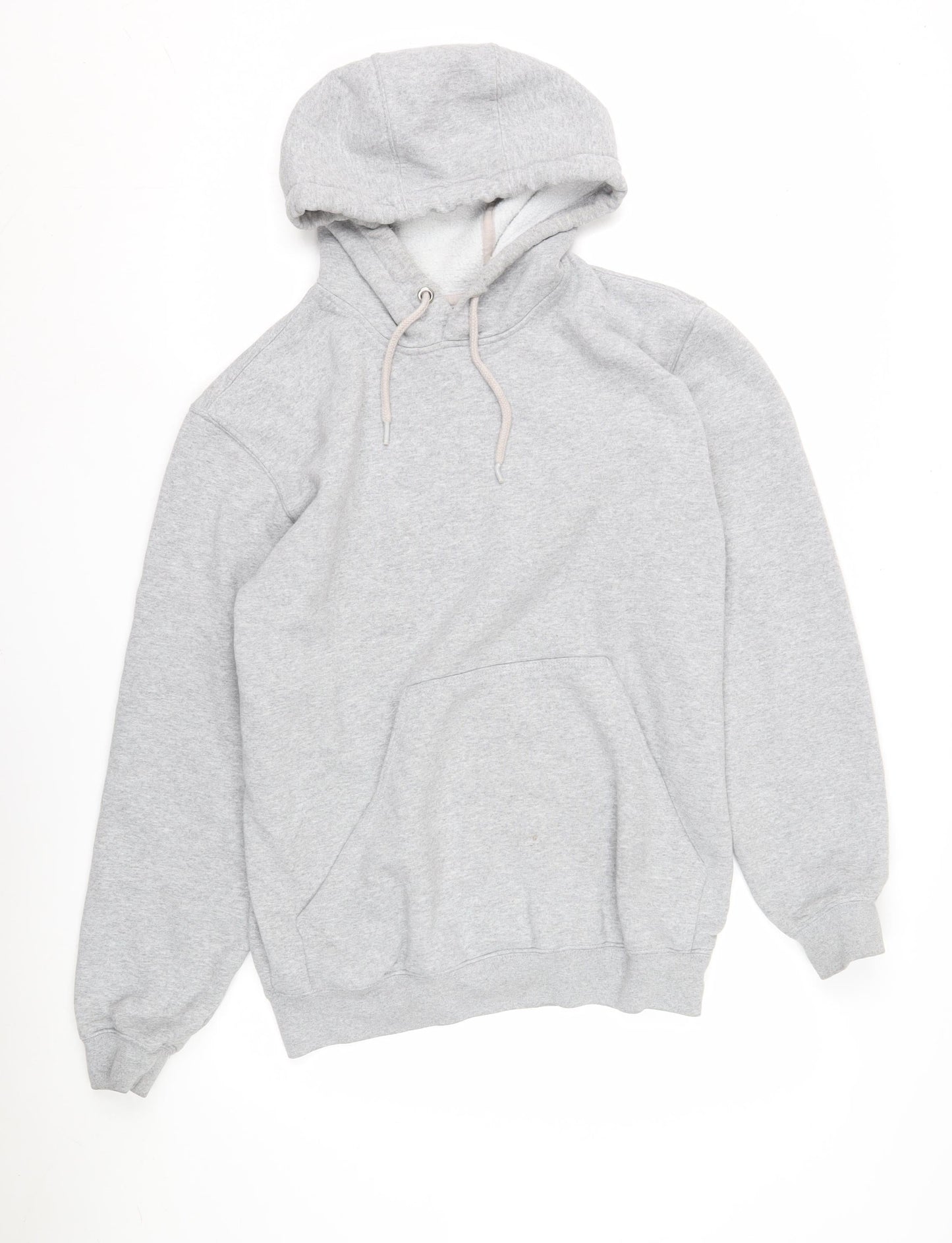 Carhartt Men's Grey Pullover Hoodie, Size S, Relaxed Fit