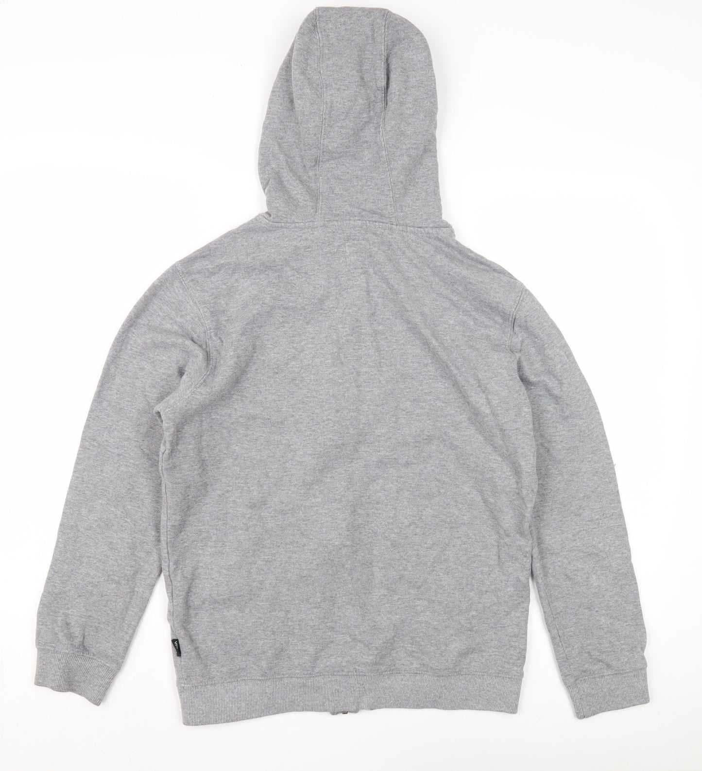 Vans Unisex Adults Grey Full Zip Hoodie in L