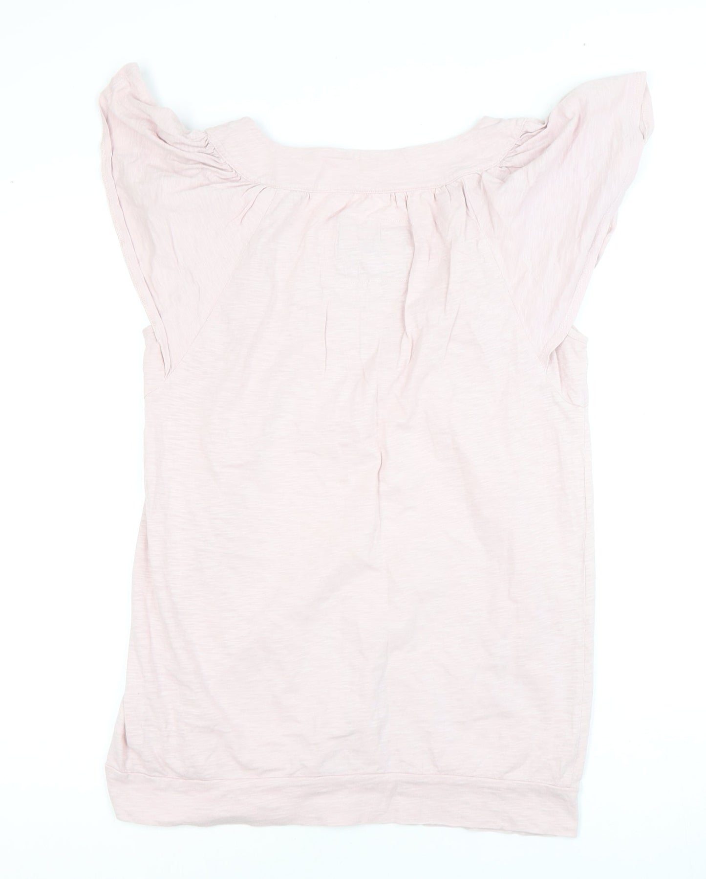 Rocha.John Rocha Women's Pink Embroidered Blouse, Size 14