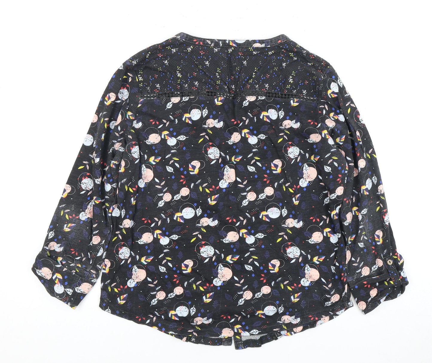 Mantaray Women's Multicoloured Floral Blouse Size 14