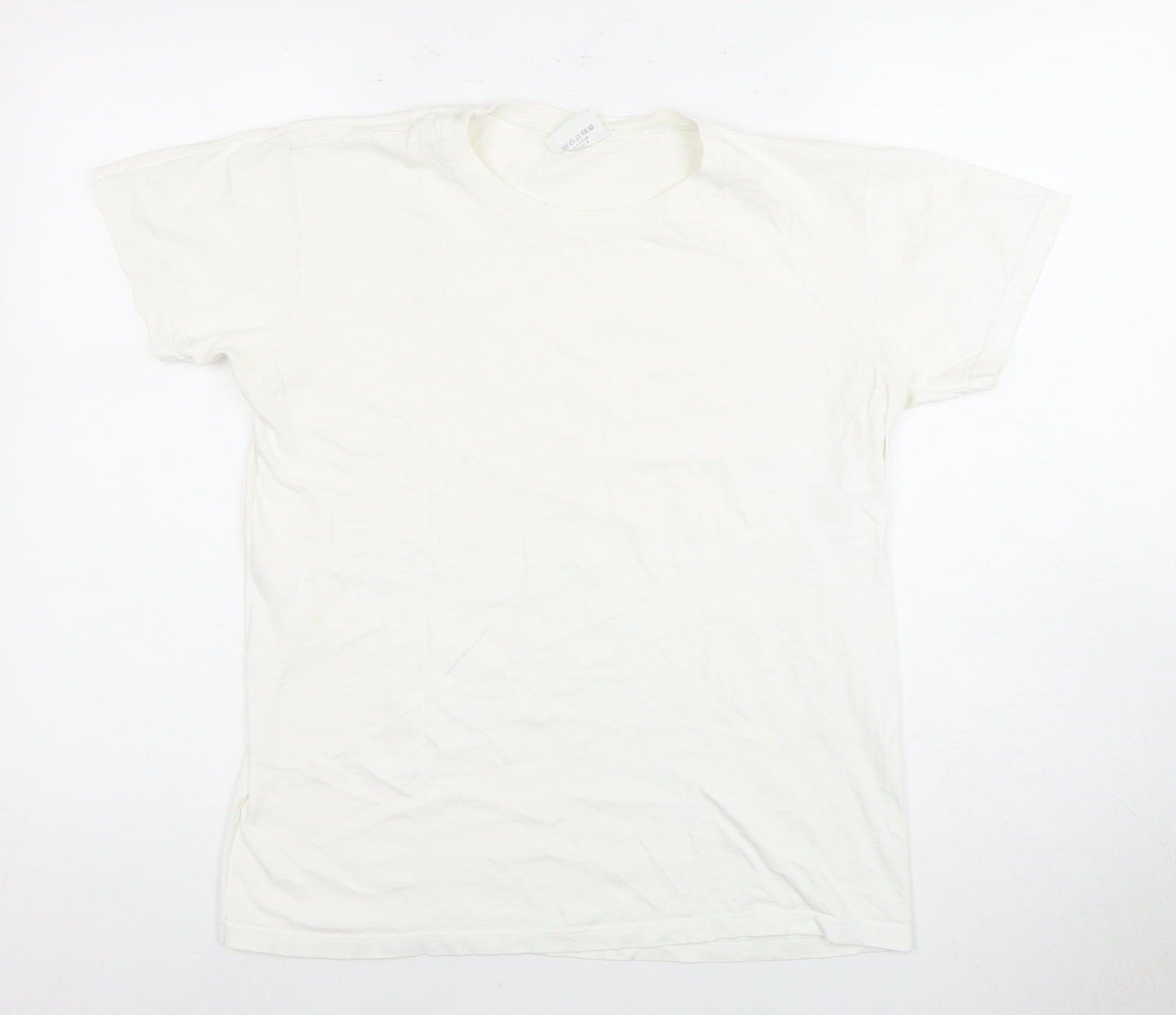 Calvin Klein Men's White Short Sleeve T-Shirt - Size S