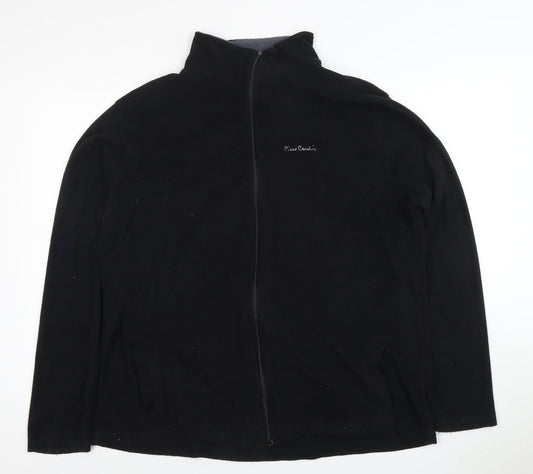 Pierre Cardin Men's Black 3XL Basic Jacket