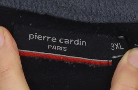 Pierre Cardin Men's Black 3XL Basic Jacket