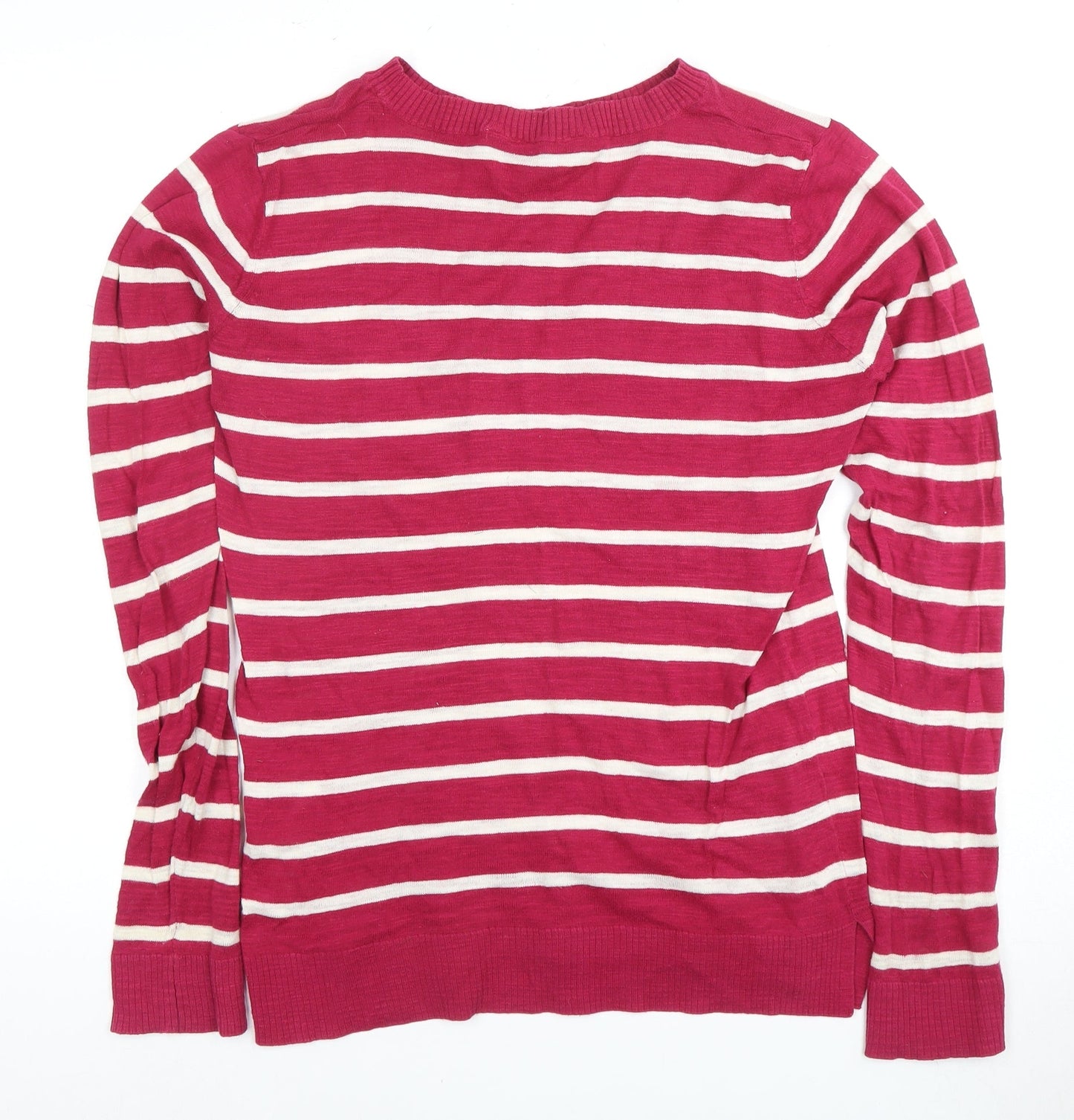 Mountain Warehouse Women's Red Striped Jersey UK 14