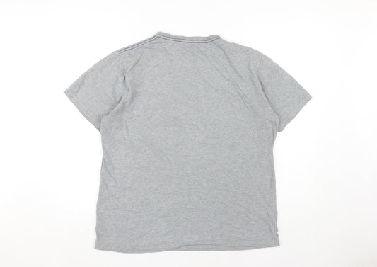 Joules Men's Grey Graphic Print Crew Neck T-Shirt XXL