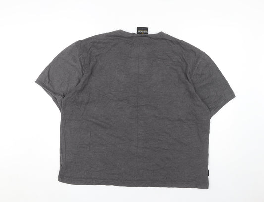 Guinness Men's Grey Graphic Print XL T-Shirt