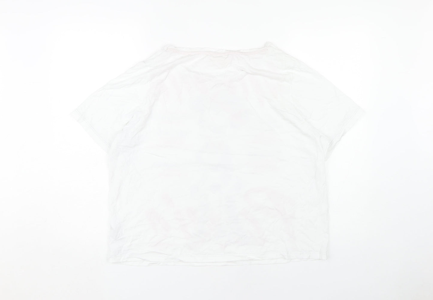 Disneyland Paris Women's White Minnie T-Shirt L