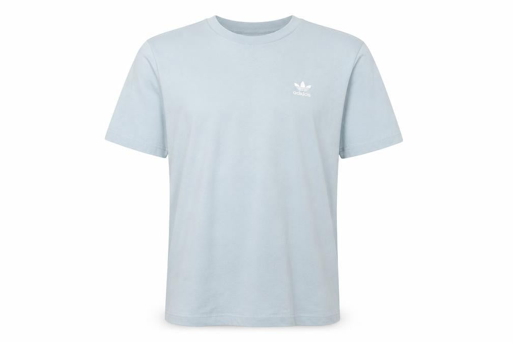 Mens UK Size S adidas Blue  Cotton T-Shirt
