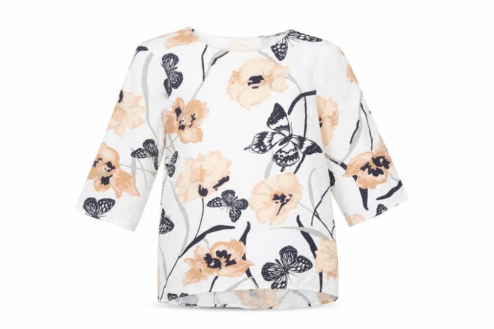 VIZ-A-VIZ Women's Multicoloured 10 Tunic Blouse