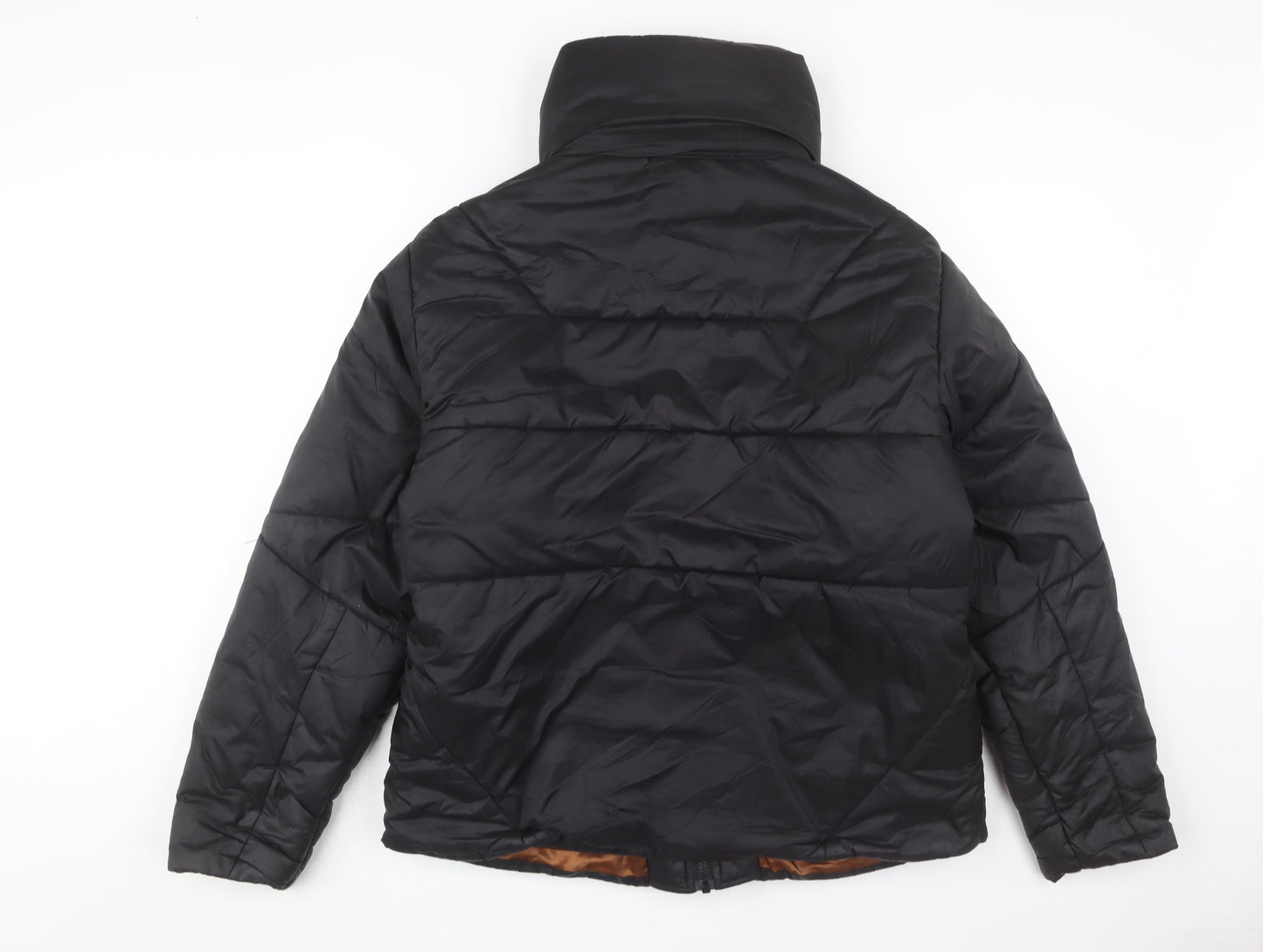 Collusion Women's Black Puffer Jacket, Size S, Winter Essential