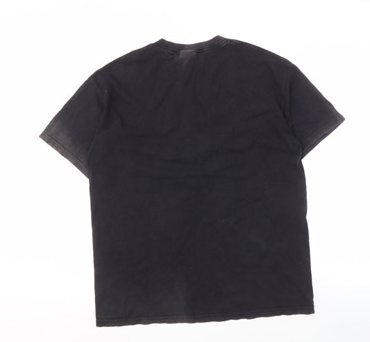 Tennessee River Men’s Black L T-Shirt, Retro Graphic
