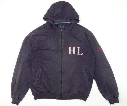 Henri Lloyd Men's Blue Full Zip Hoodie XL