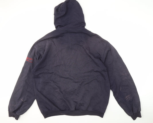 Henri Lloyd Men's Blue Full Zip Hoodie XL