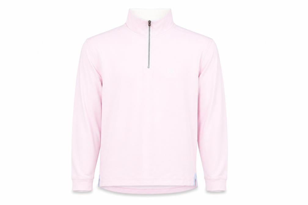 Crew Clothing Men's Pink M 1/4 Zip Sweatshirt