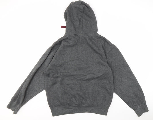 Oxford University Men's Grey XL Pullover Hoodie