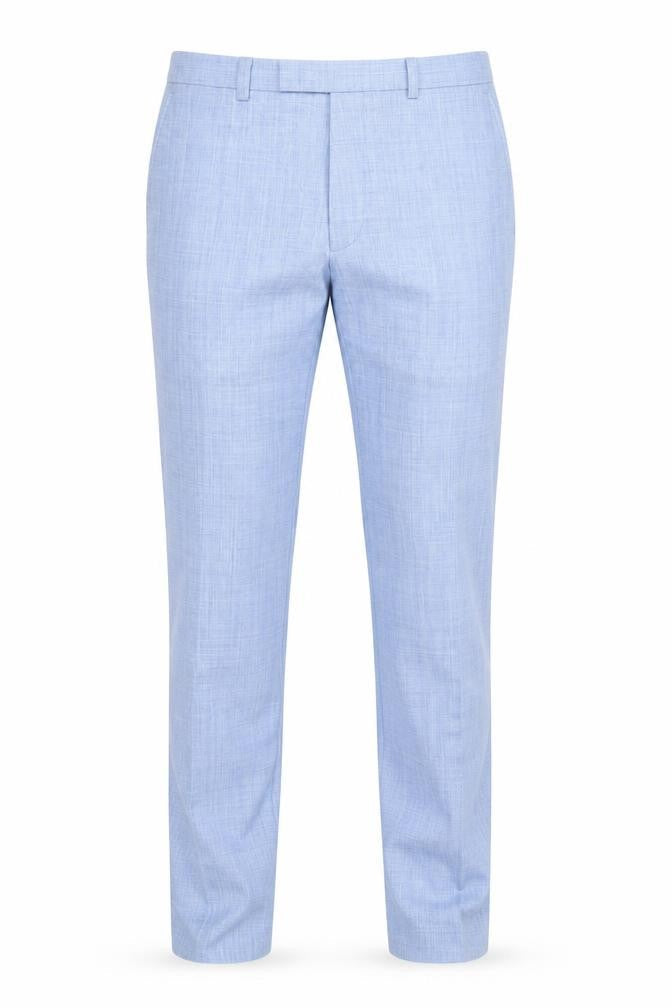French Connection Men's Blue Trousers, Size 32, Regular Fit