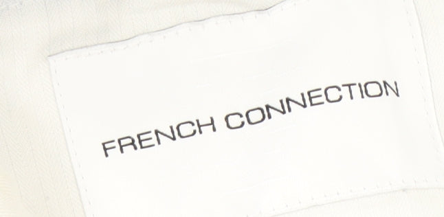 French Connection Men's Blue Trousers, Size 32, Regular Fit