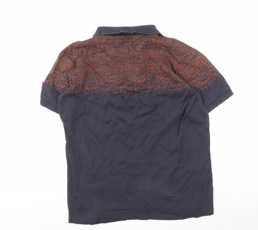 Hugo Boss Men Blue Polo L - Stylish Casual Wear